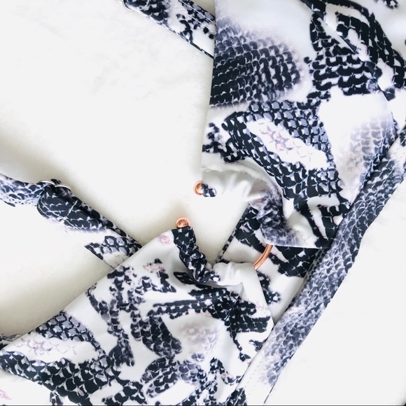 Ombré Snake Print High Waisted Bikini - Picture 7 of 12